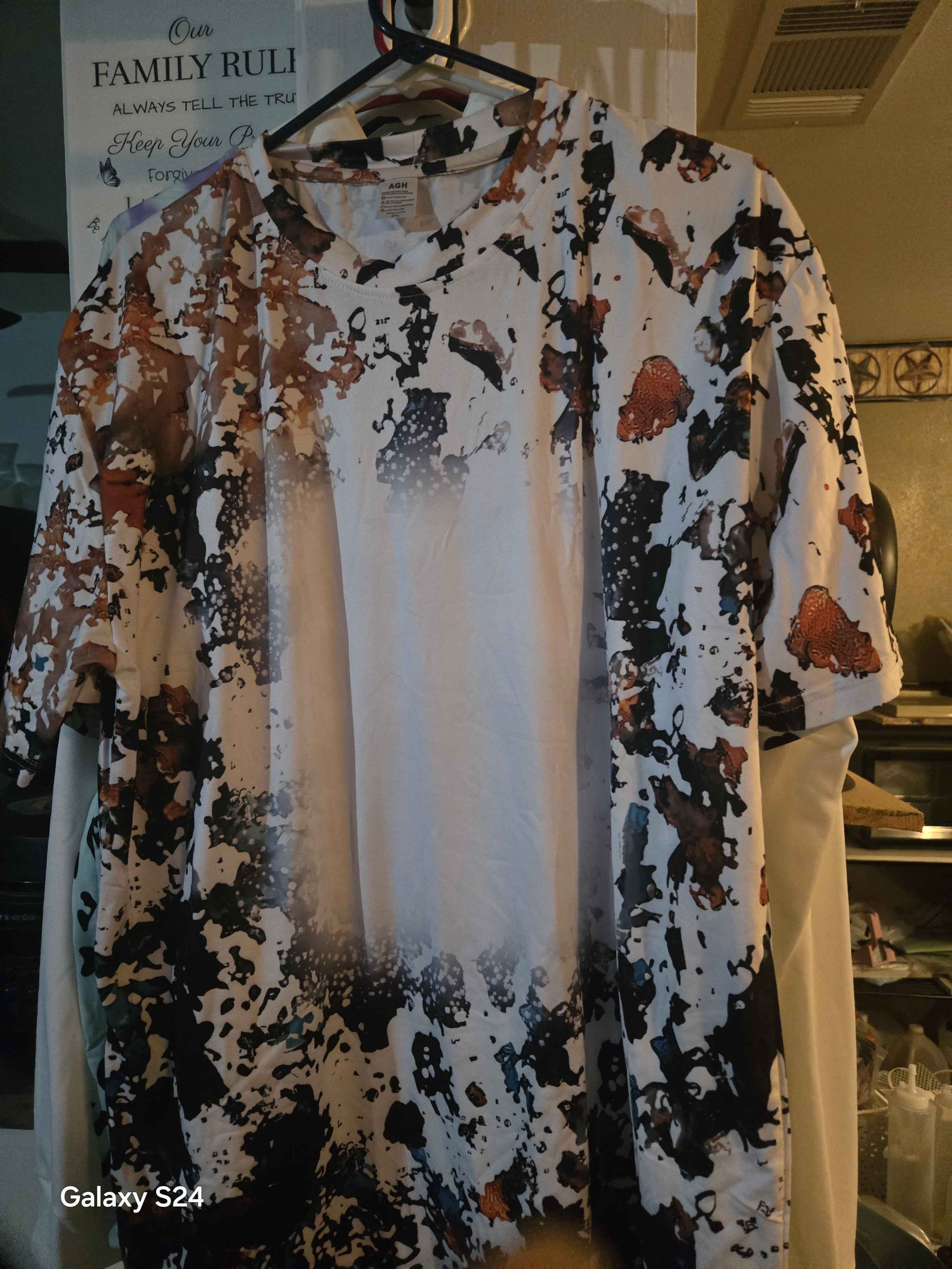 Blotch Print T-Shirt