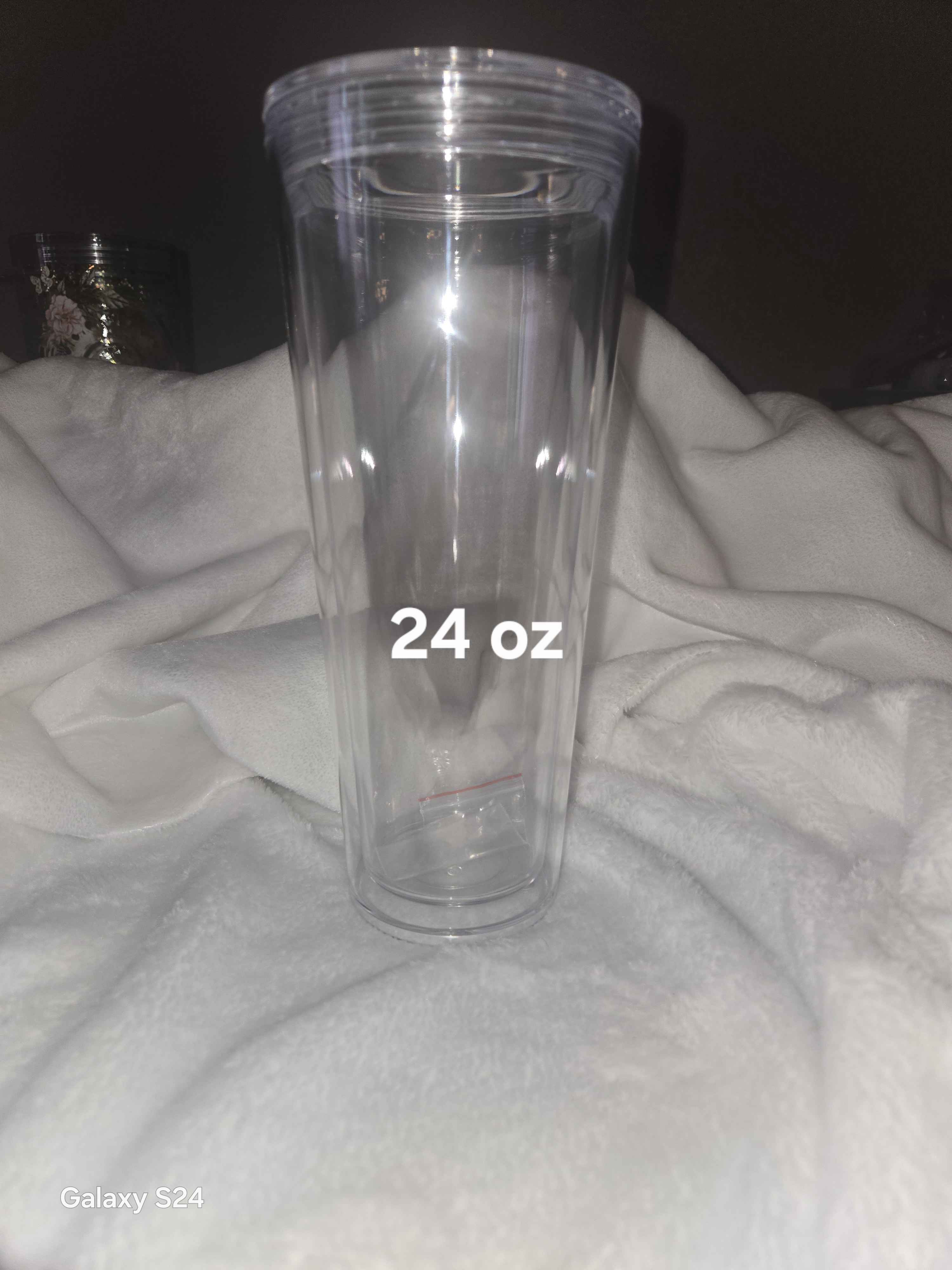 24oz Acrylic Snow Globe Funnel
