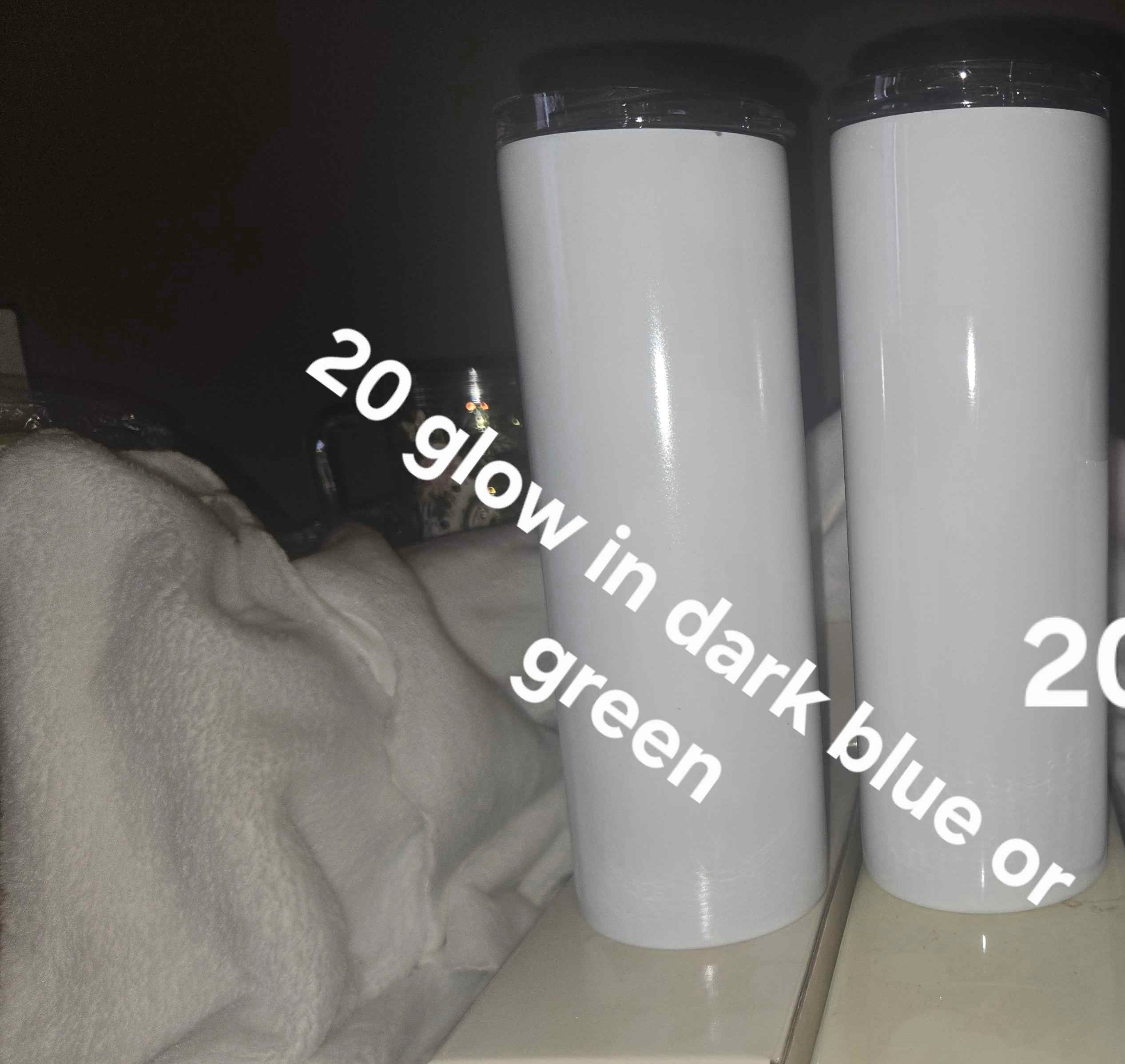 20oz Stainless Steel Sublimation Glow Cup