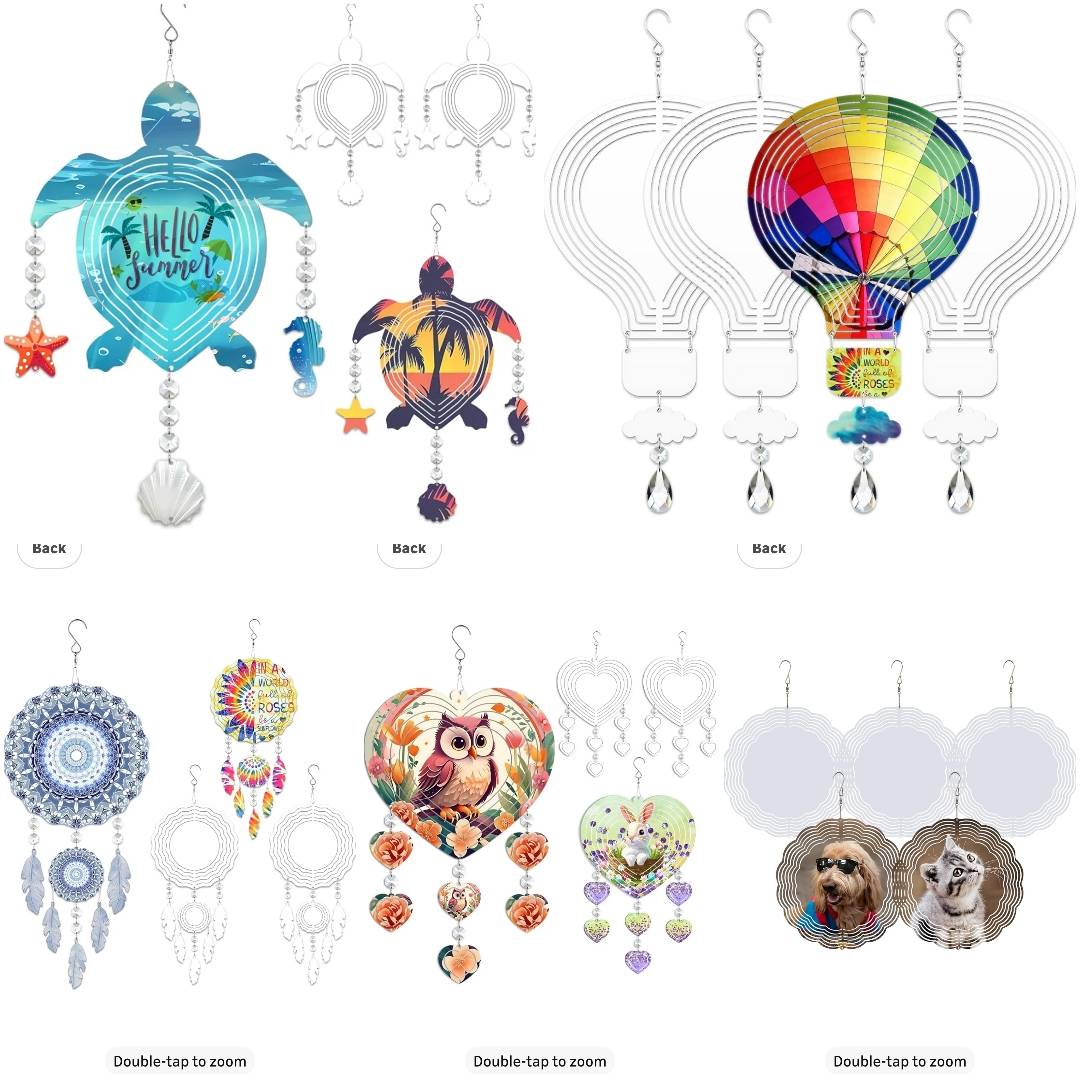 Sublimation Wind Spinner